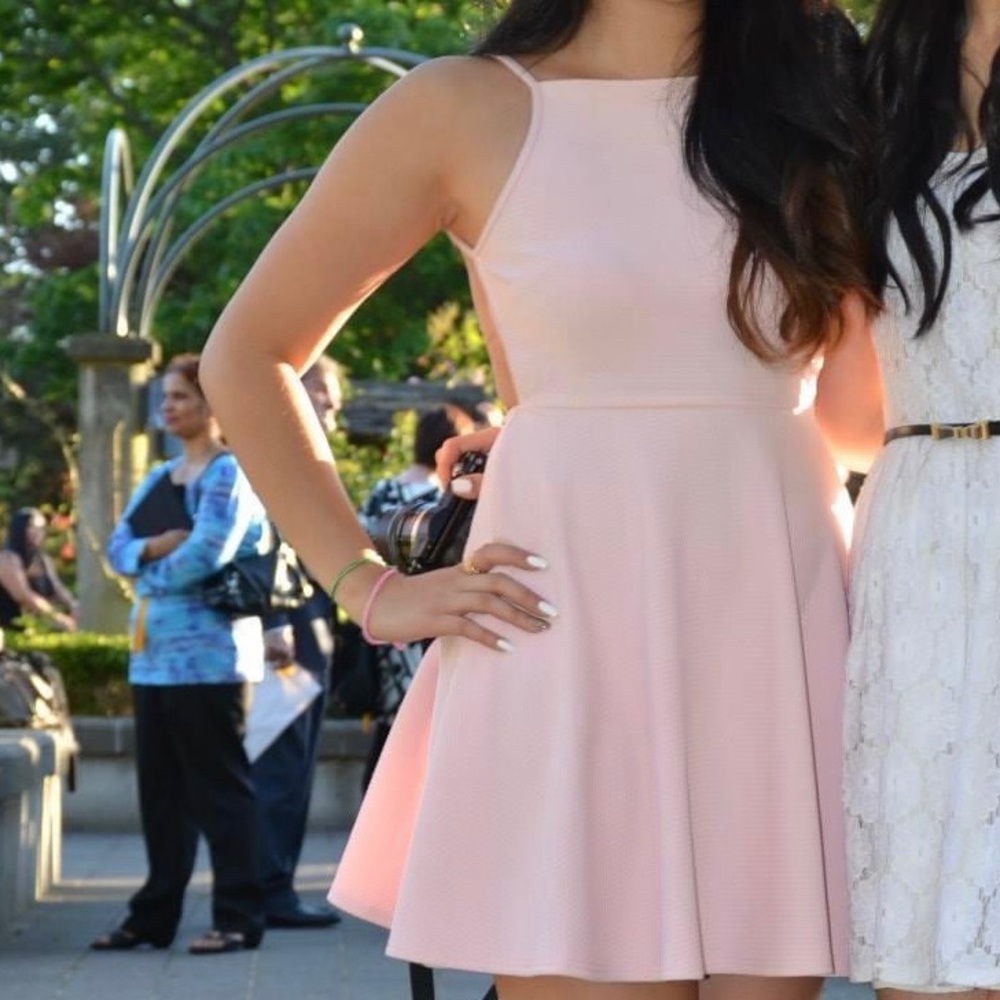 Light pink dress